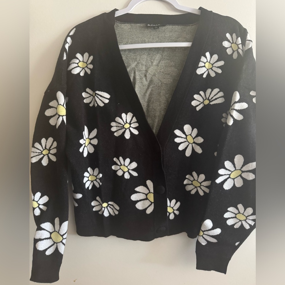 For Love & Lemons flowery charming Cardigan/Sweater - Pre-loved EUC - Size XS